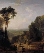 Joseph Mallord William Turner Crossing the brook (mk31) oil painting on canvas